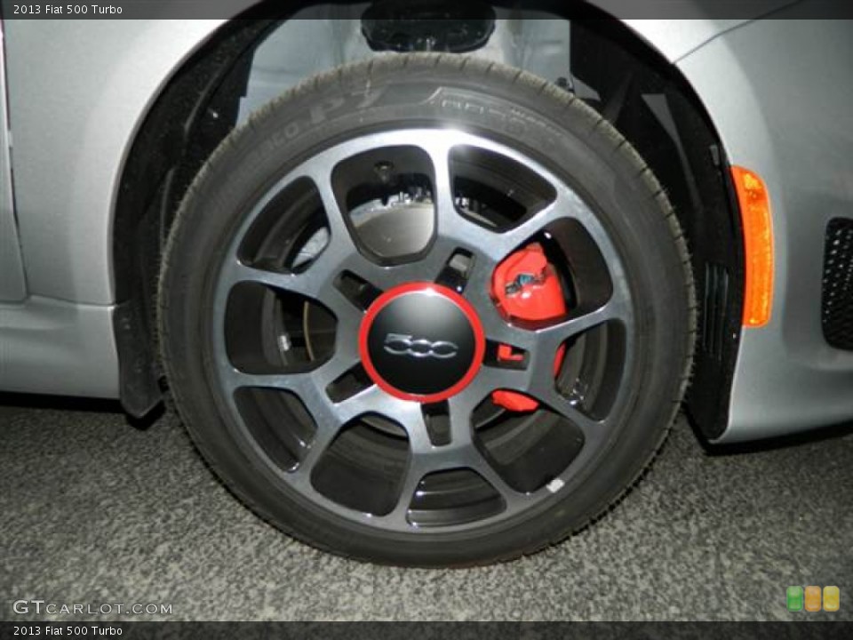 2013 Fiat 500 Turbo Wheel and Tire Photo #73295823