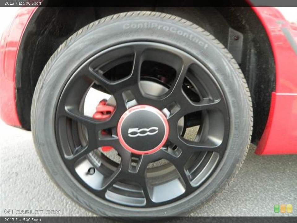 2013 Fiat 500 Sport Wheel and Tire Photo #73296211