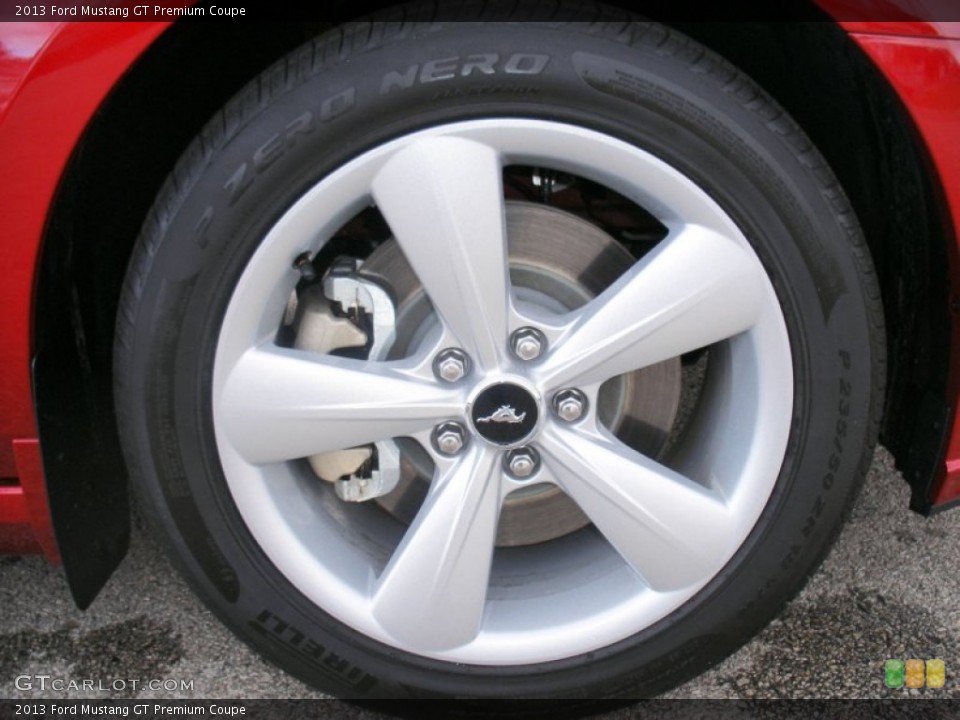 2013 Ford Mustang GT Premium Coupe Wheel and Tire Photo #73302657