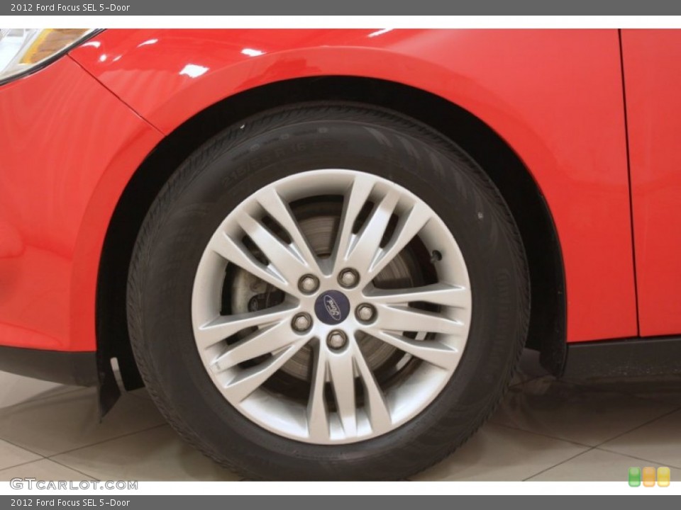 2012 Ford Focus SEL 5-Door Wheel and Tire Photo #73302875
