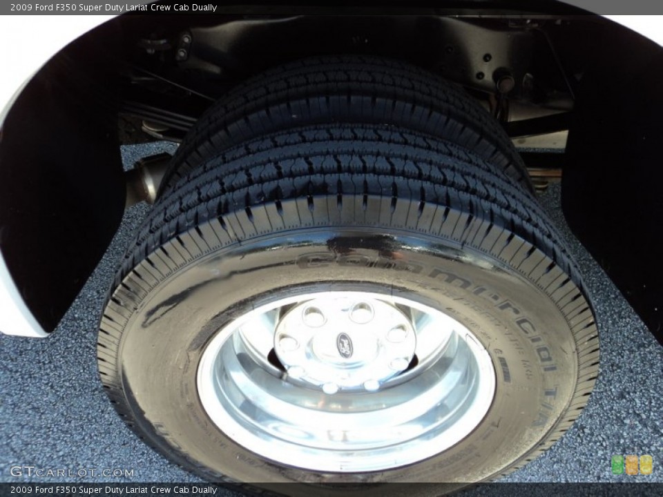 2009 Ford F350 Super Duty Lariat Crew Cab Dually Wheel and Tire Photo #73311429