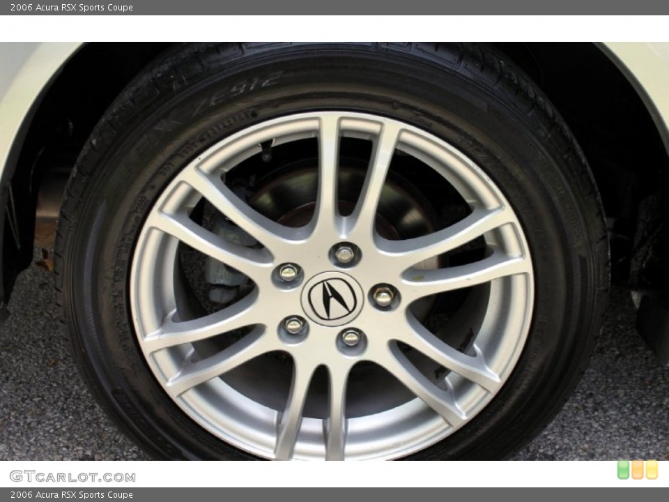 2006 Acura RSX Sports Coupe Wheel and Tire Photo #73316094