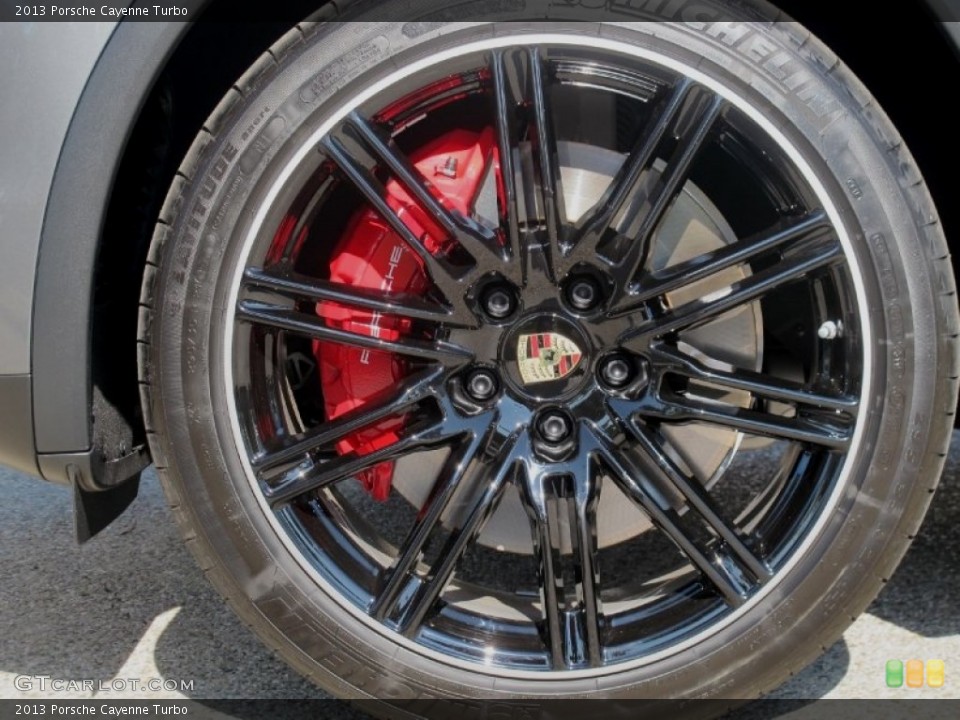 2013 Porsche Cayenne Turbo Wheel and Tire Photo #73321158