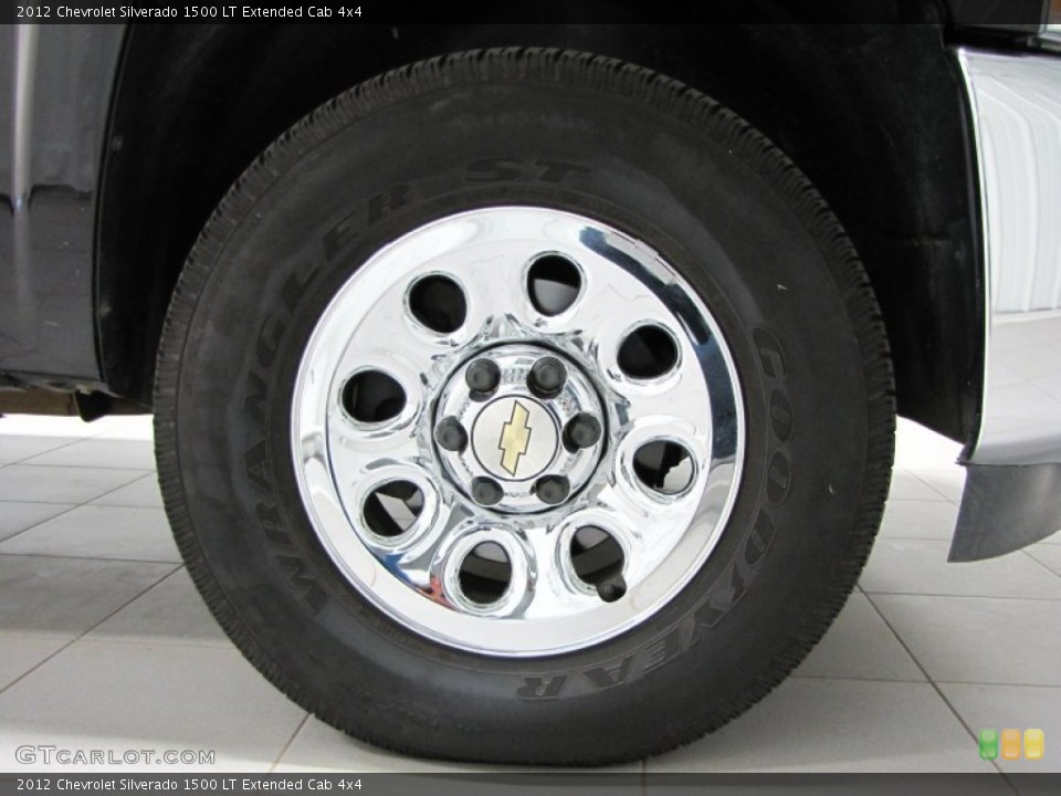 2012 Chevrolet Silverado 1500 LT Extended Cab 4x4 Wheel and Tire Photo #73326756