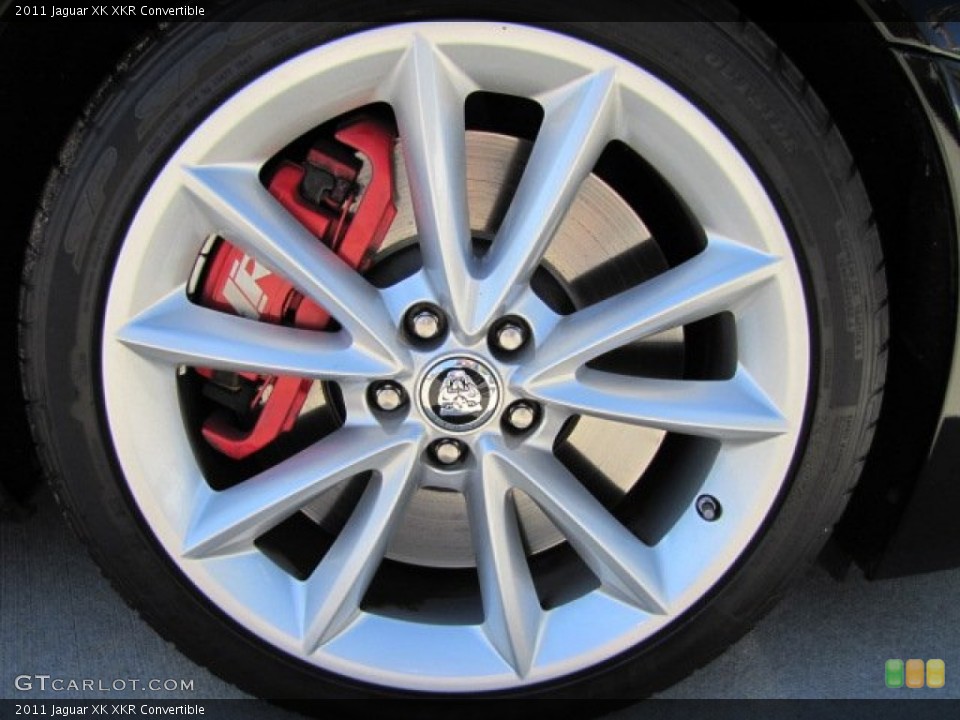 2011 Jaguar XK XKR Convertible Wheel and Tire Photo #73328241