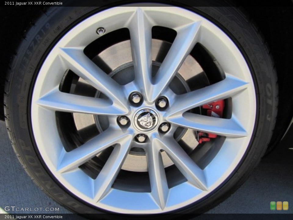 2011 Jaguar XK XKR Convertible Wheel and Tire Photo #73328259