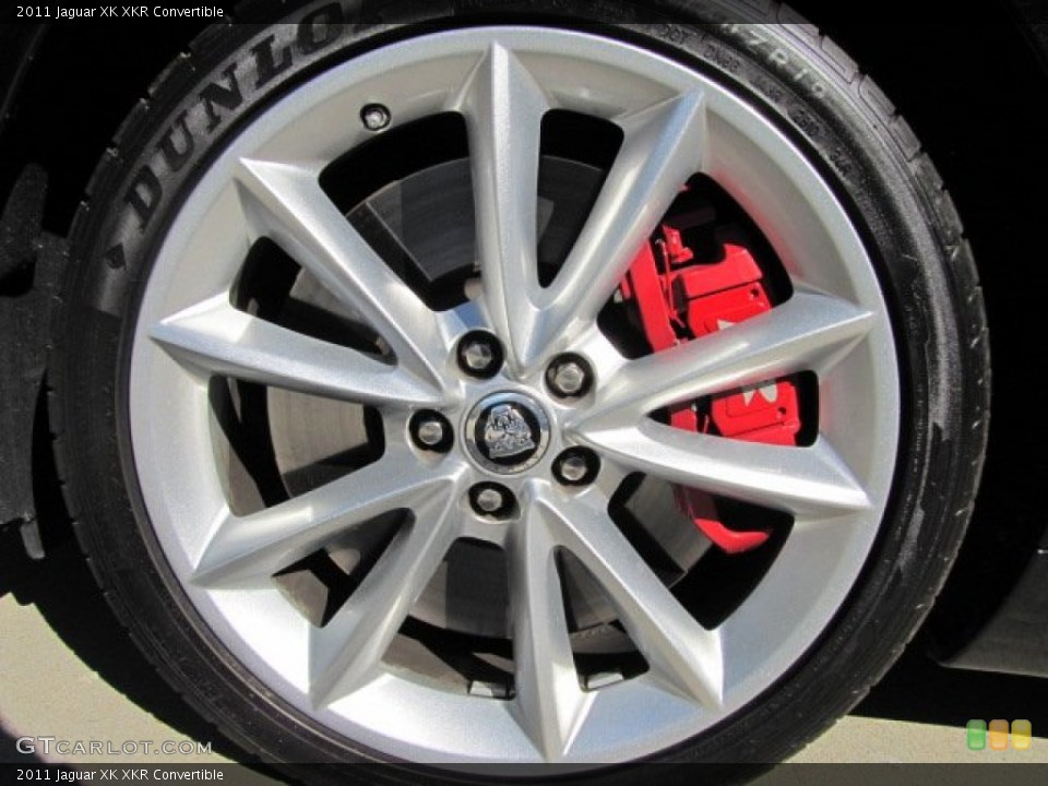 2011 Jaguar XK XKR Convertible Wheel and Tire Photo #73328352