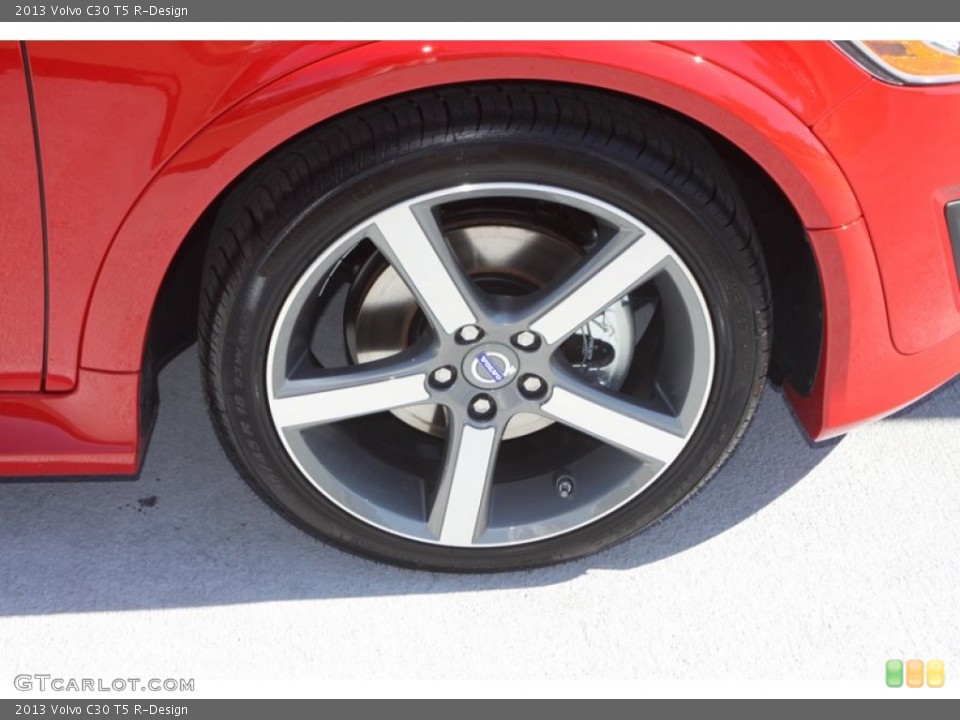 2013 Volvo C30 T5 R-Design Wheel and Tire Photo #73331346