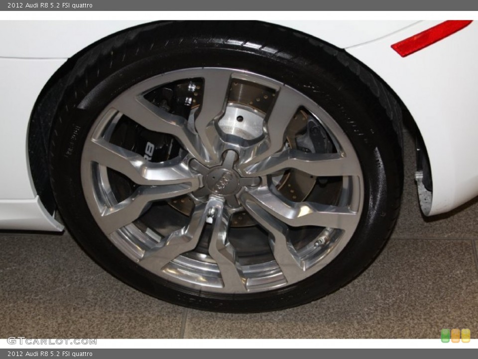 2012 Audi R8 5.2 FSI quattro Wheel and Tire Photo #73334930