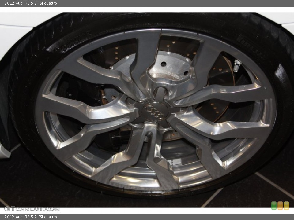2012 Audi R8 5.2 FSI quattro Wheel and Tire Photo #73335018
