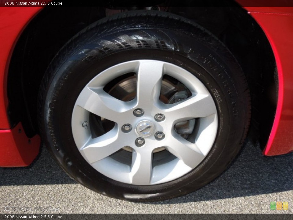 2008 Nissan Altima 2.5 S Coupe Wheel and Tire Photo #73336141