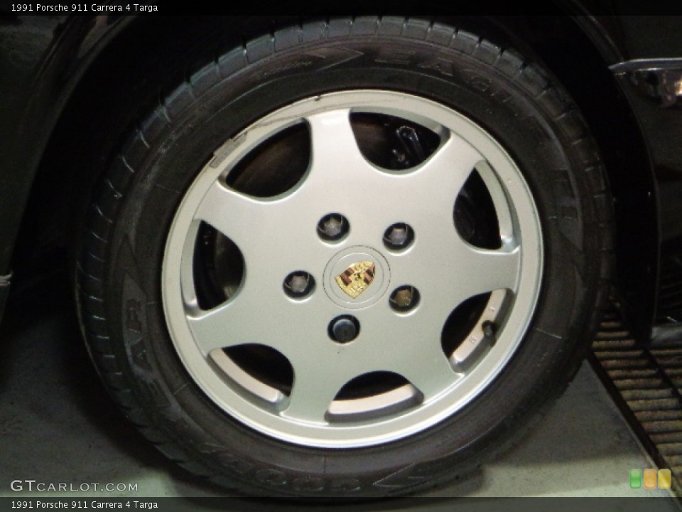 1991 Porsche 911 Carrera 4 Targa Wheel and Tire Photo #73338027