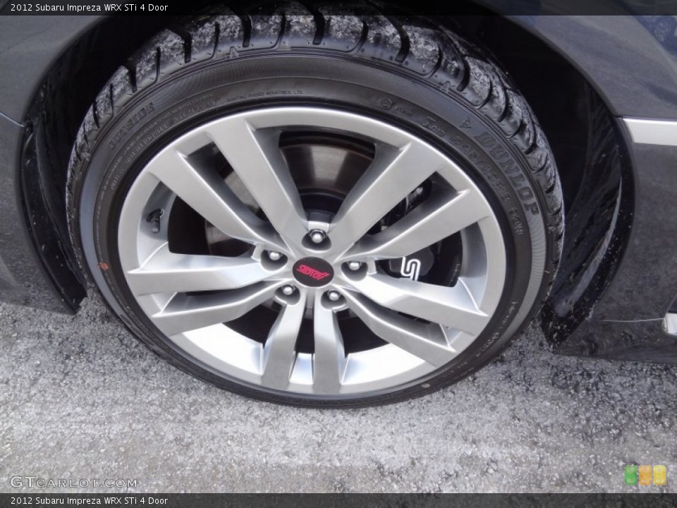 2012 Subaru Impreza WRX STi 4 Door Wheel and Tire Photo #73341674