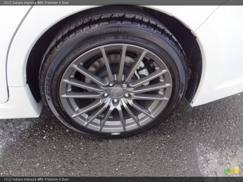 2012 Subaru Impreza WRX Premium 4 Door Wheel and Tire Photo #73341903