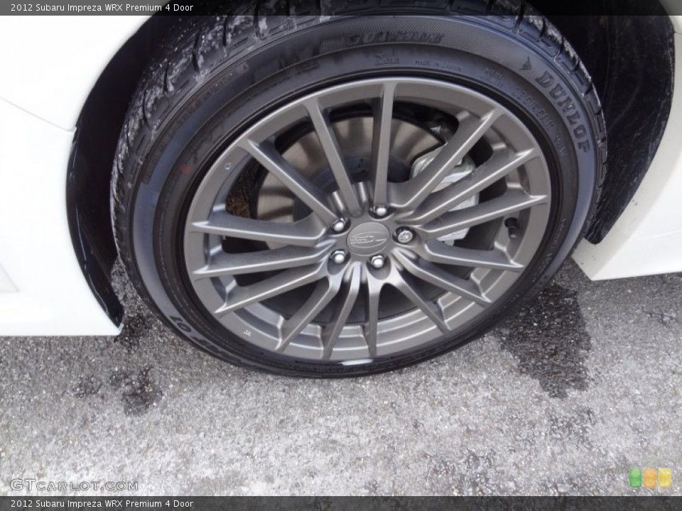 2012 Subaru Impreza WRX Premium 4 Door Wheel and Tire Photo #73341915