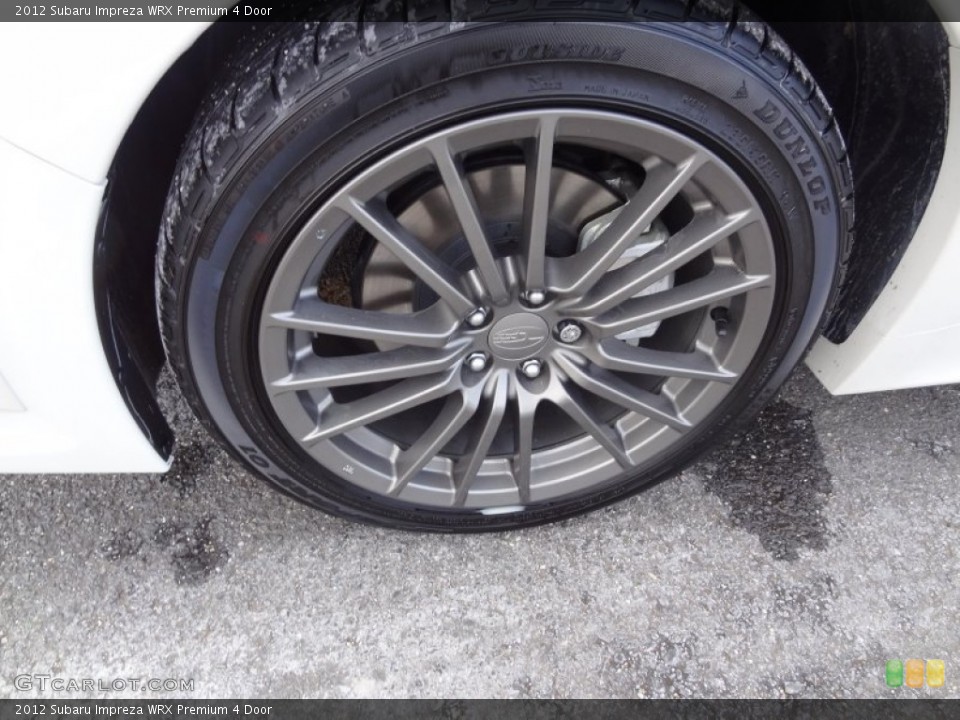 2012 Subaru Impreza WRX Premium 4 Door Wheel and Tire Photo #73341915