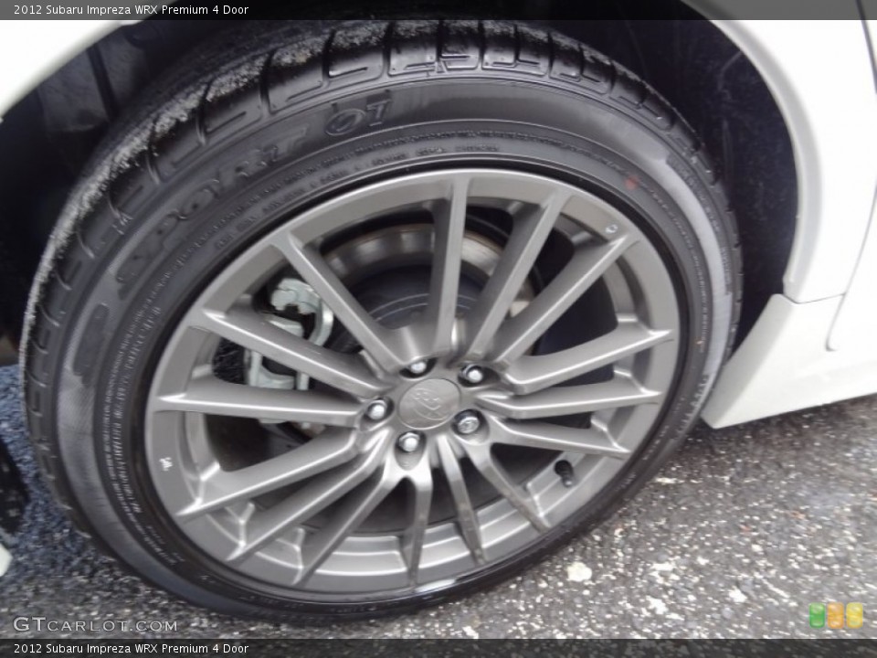 2012 Subaru Impreza WRX Premium 4 Door Wheel and Tire Photo #73341943