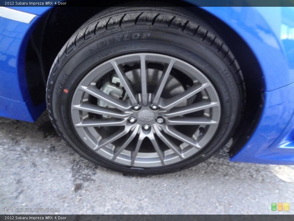 2012 Subaru Impreza WRX 4 Door Wheel and Tire Photo #73342524