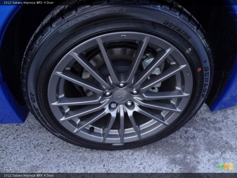 2012 Subaru Impreza WRX 4 Door Wheel and Tire Photo #73342542