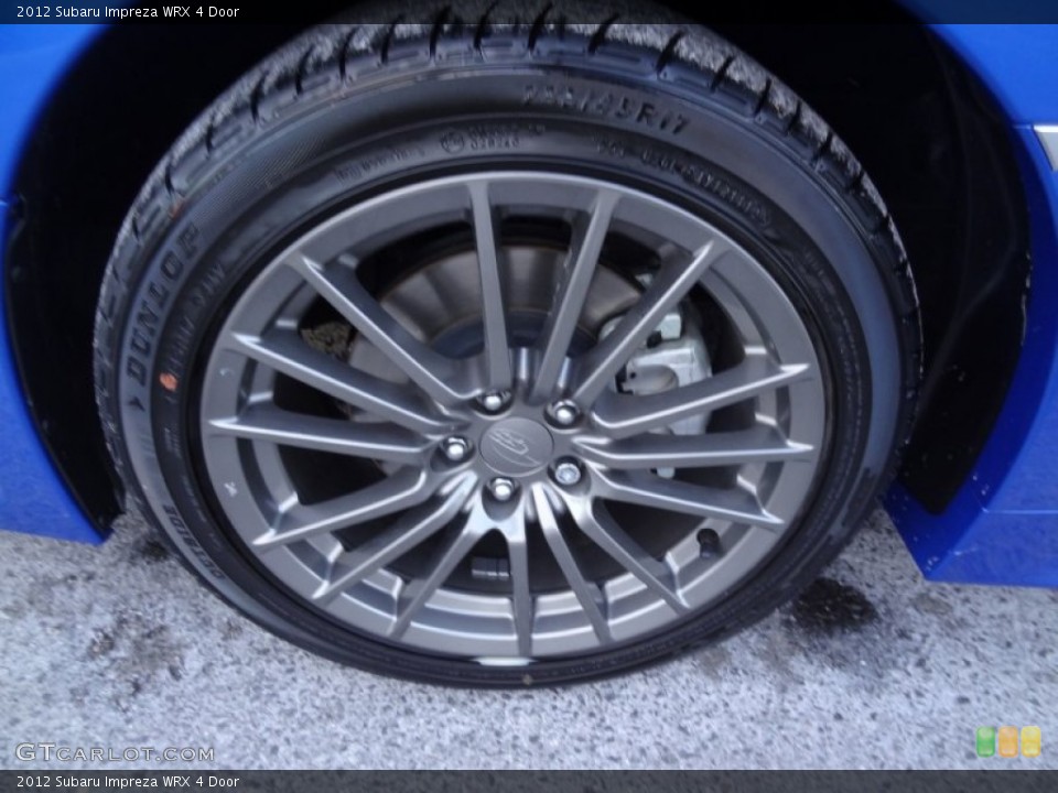 2012 Subaru Impreza WRX 4 Door Wheel and Tire Photo #73342548