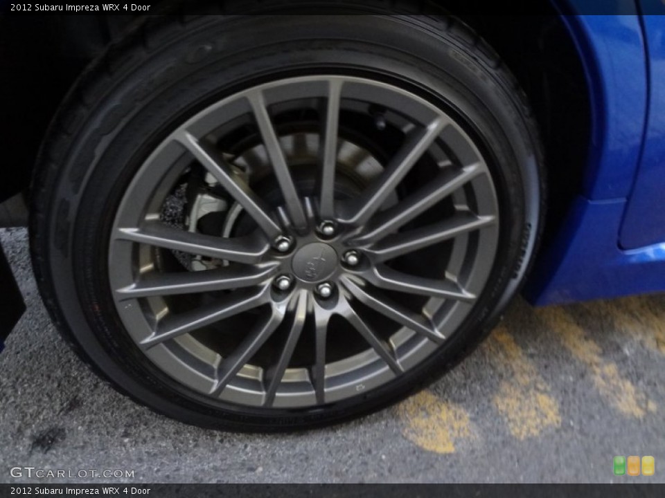 2012 Subaru Impreza WRX 4 Door Wheel and Tire Photo #73349114