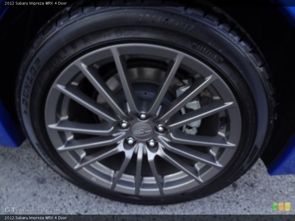 2012 Subaru Impreza WRX 4 Door Wheel and Tire Photo #73349135