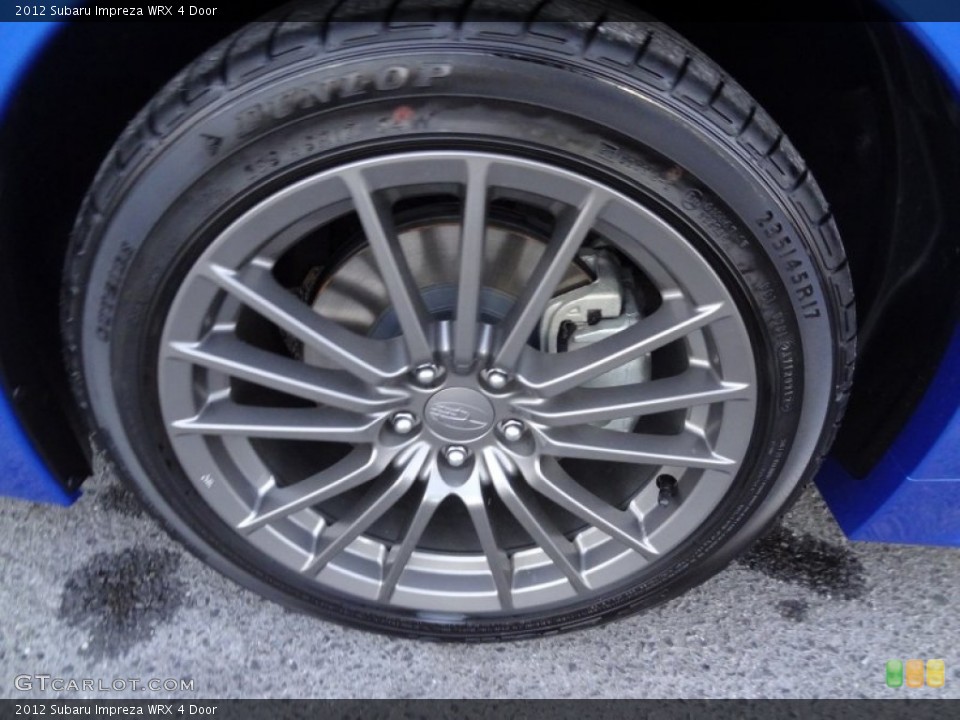 2012 Subaru Impreza WRX 4 Door Wheel and Tire Photo #73349162