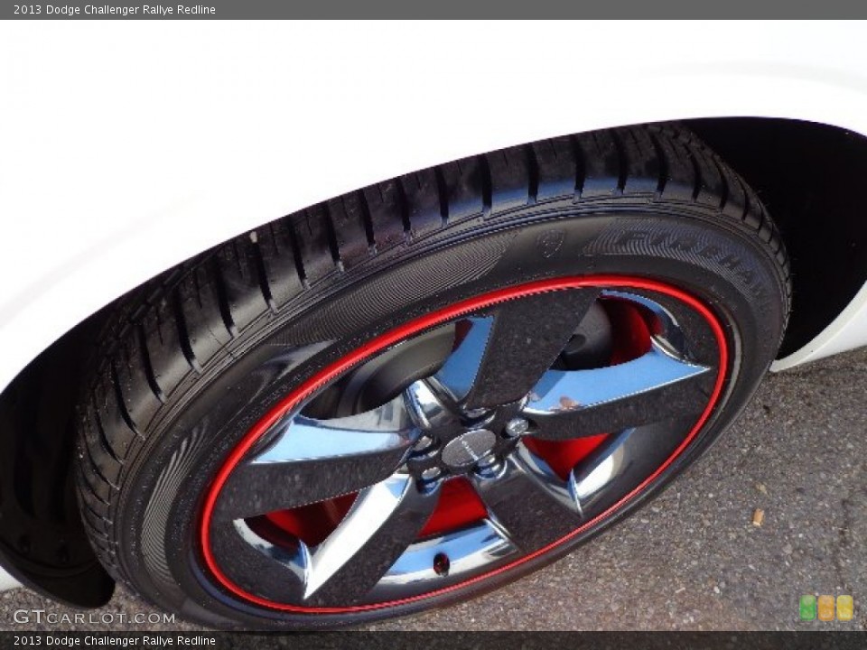 2013 Dodge Challenger Rallye Redline Wheel and Tire Photo #73350149