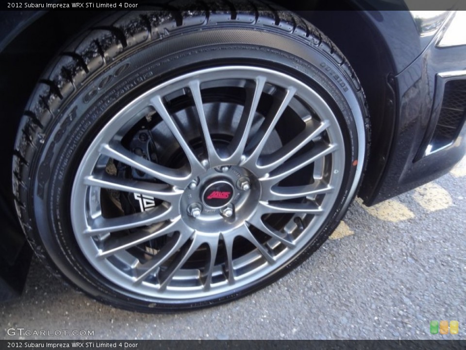 2012 Subaru Impreza WRX STi Limited 4 Door Wheel and Tire Photo #73350164