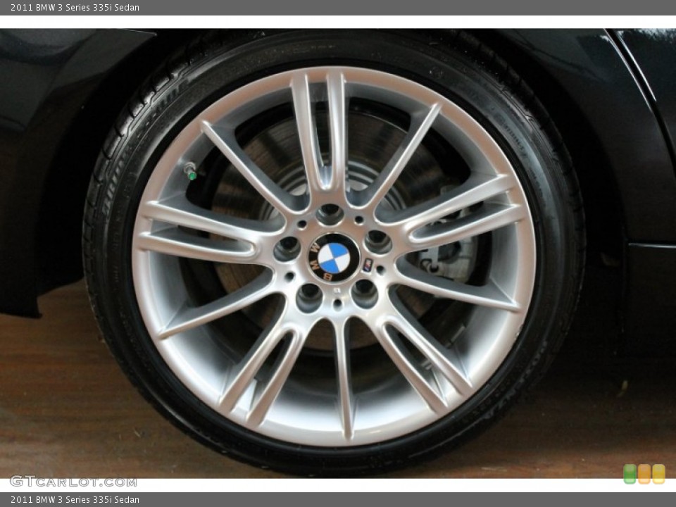 2011 BMW 3 Series 335i Sedan Wheel and Tire Photo #73355001