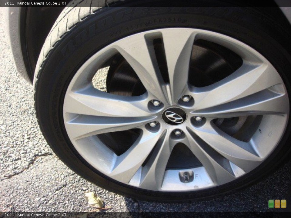 2011 Hyundai Genesis Coupe 2.0T Wheel and Tire Photo #73361372