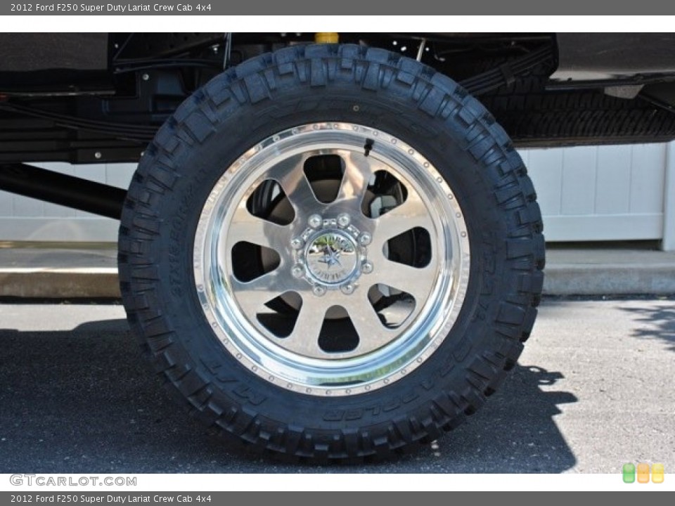 2012 Ford F250 Super Duty Custom Wheel and Tire Photo #73361675