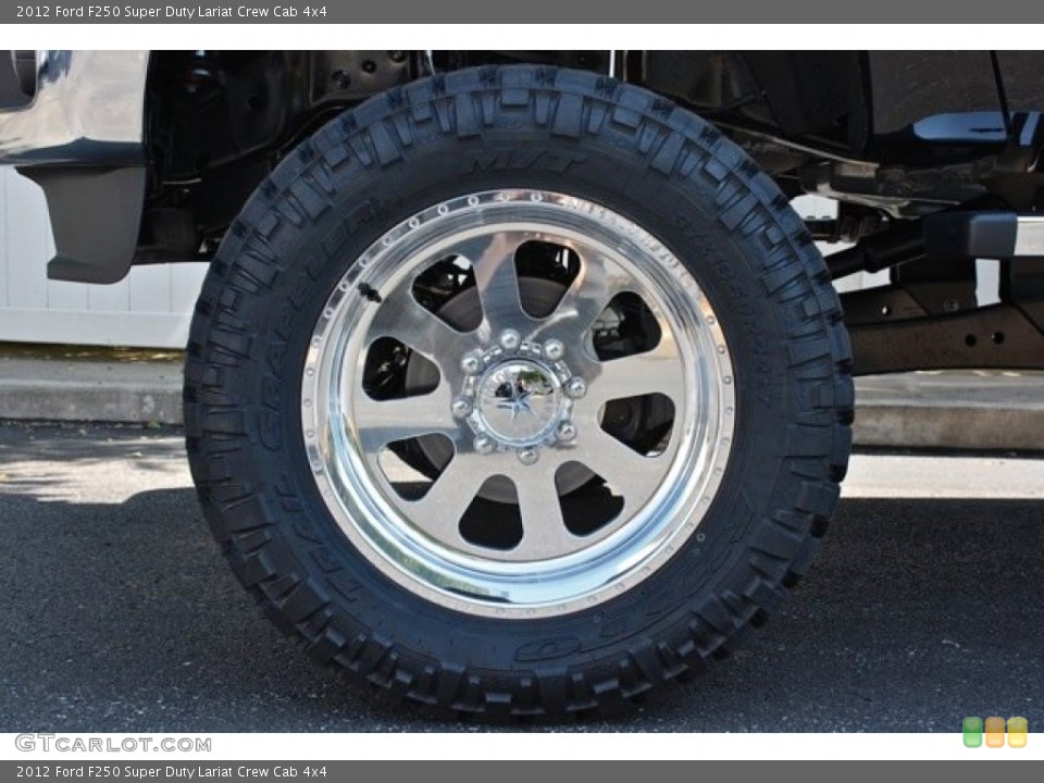 2012 Ford F250 Super Duty Custom Wheel and Tire Photo #73361696