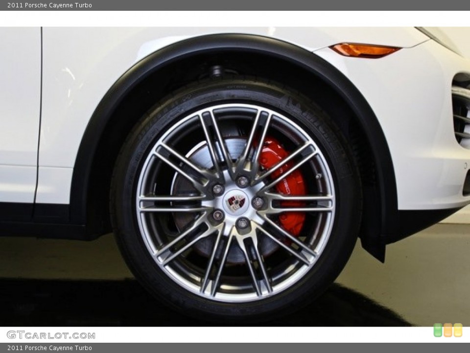 2011 Porsche Cayenne Turbo Wheel and Tire Photo #73362782