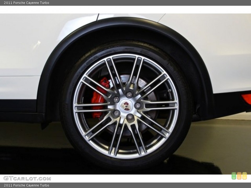 2011 Porsche Cayenne Turbo Wheel and Tire Photo #73362800