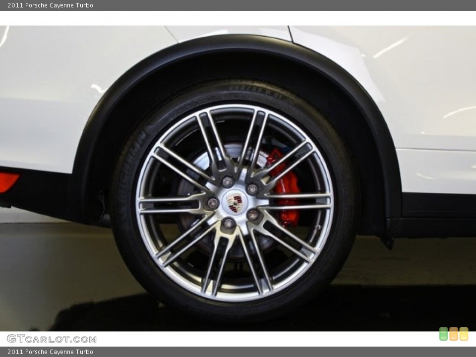 2011 Porsche Cayenne Turbo Wheel and Tire Photo #73362821