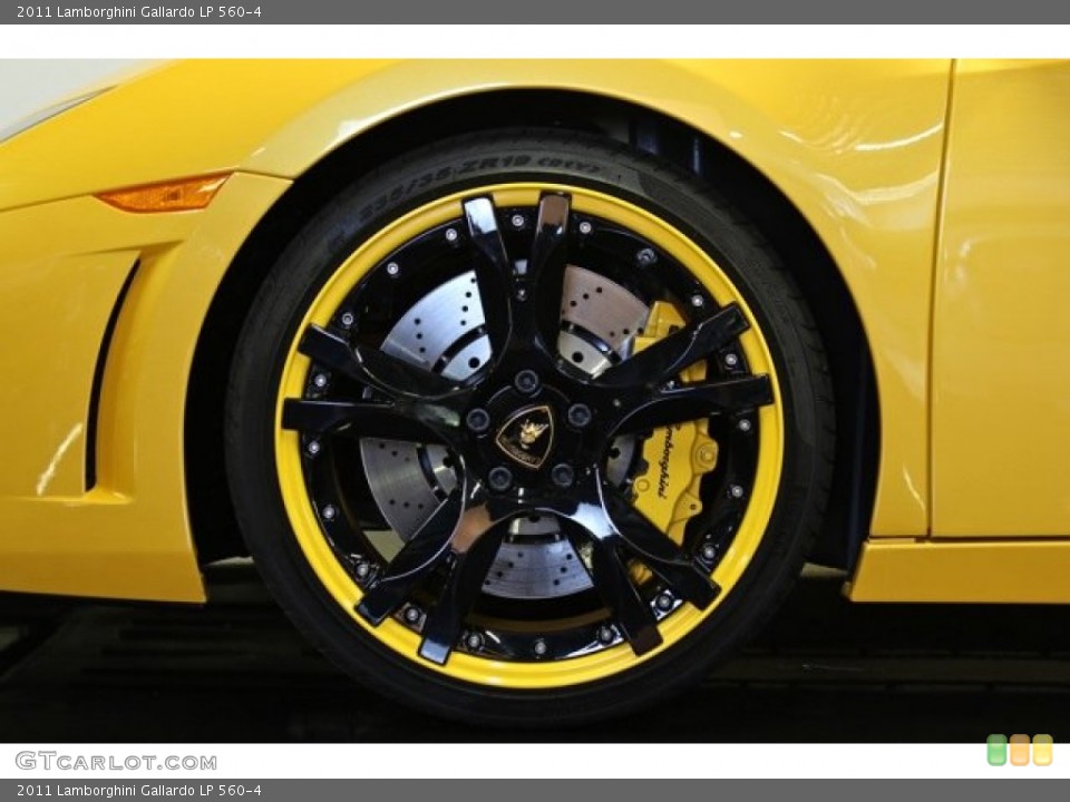 2011 Lamborghini Gallardo LP 560-4 Wheel and Tire Photo #73363682
