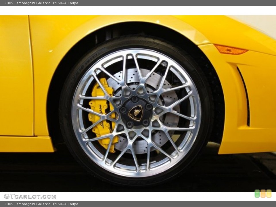 2009 Lamborghini Gallardo LP560-4 Coupe Wheel and Tire Photo #73365398