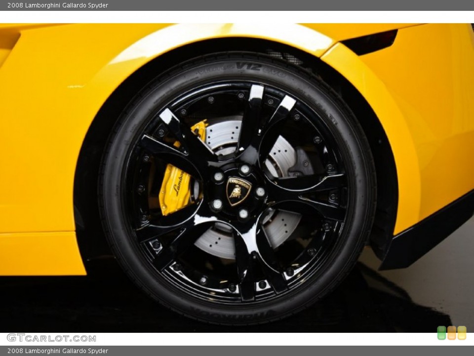 2008 Lamborghini Gallardo Spyder Wheel and Tire Photo #73366256