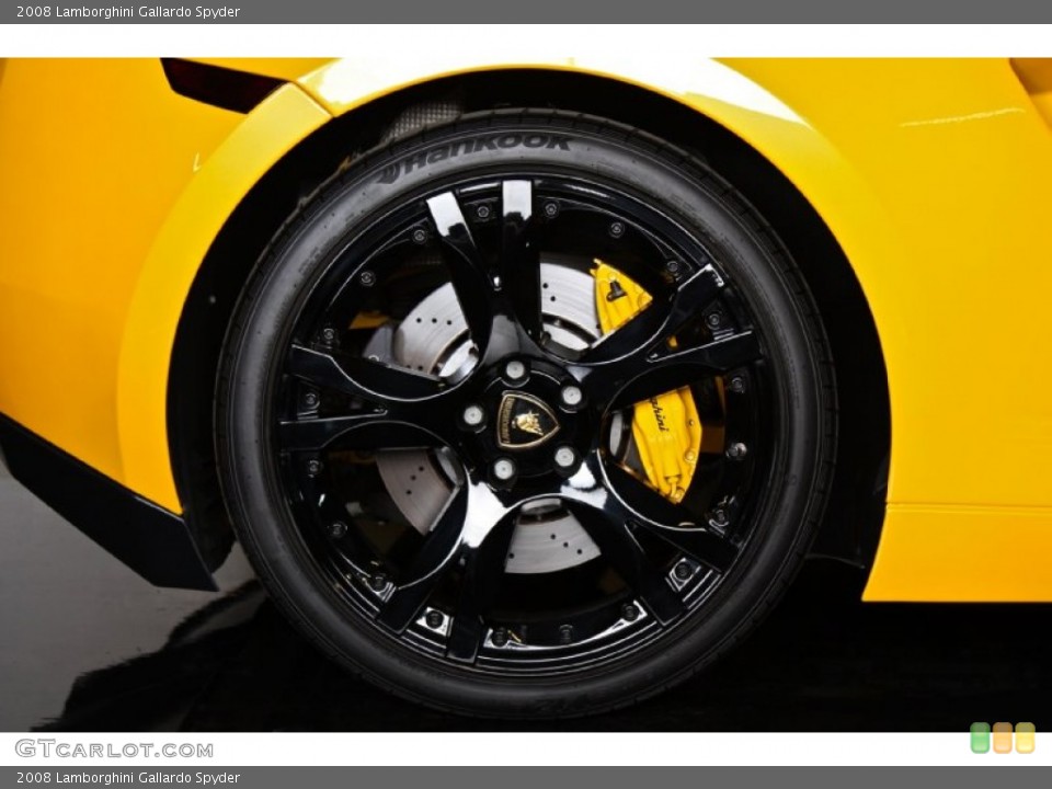 2008 Lamborghini Gallardo Spyder Wheel and Tire Photo #73366277