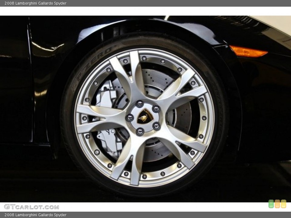 2008 Lamborghini Gallardo Spyder Wheel and Tire Photo #73367054