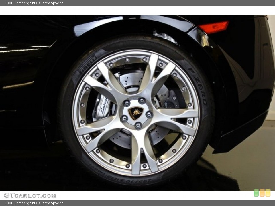 2008 Lamborghini Gallardo Spyder Wheel and Tire Photo #73367077