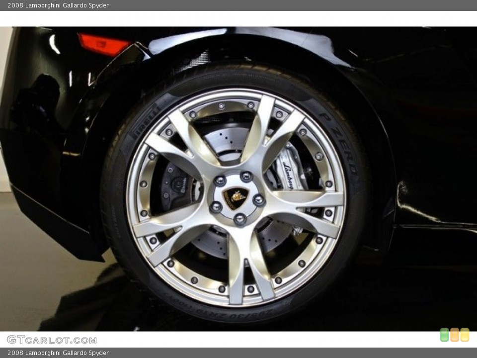 2008 Lamborghini Gallardo Spyder Wheel and Tire Photo #73367096