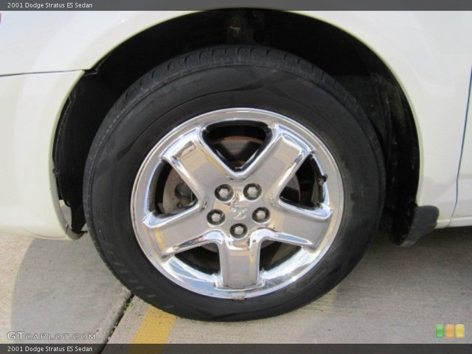 2001 Dodge Stratus ES Sedan Wheel and Tire Photo #73367792