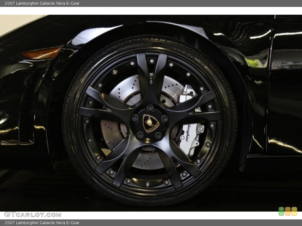 2007 Lamborghini Gallardo Nera E-Gear Wheel and Tire Photo #73367906