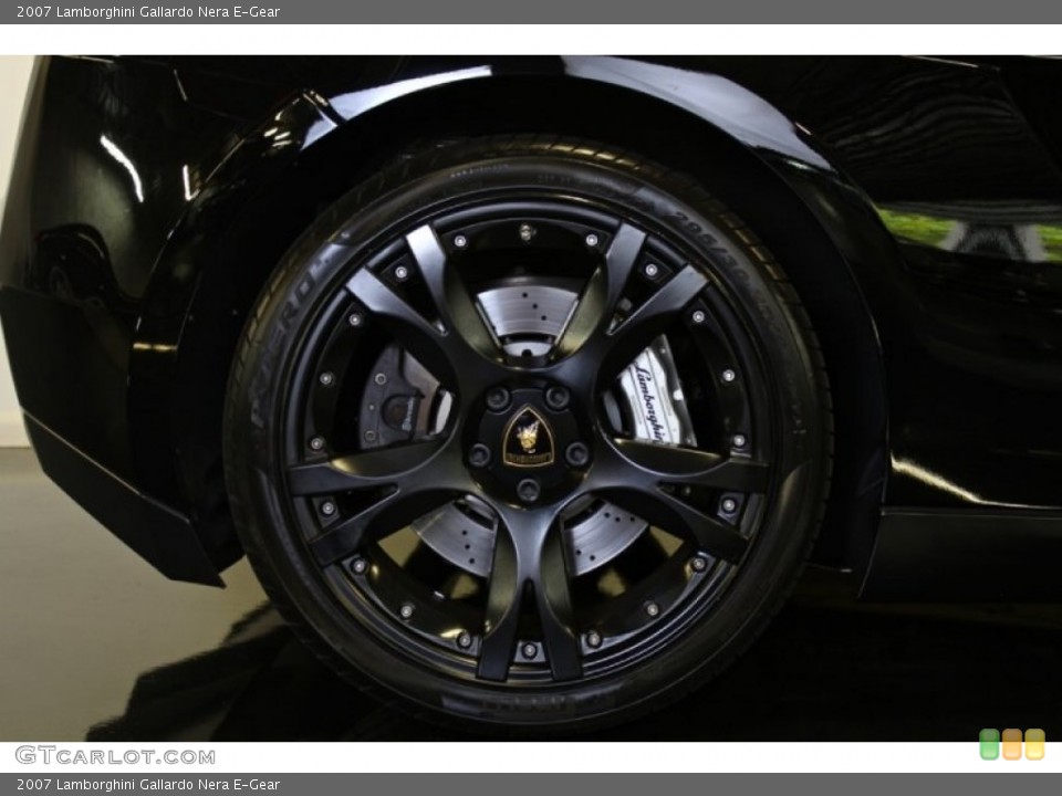 2007 Lamborghini Gallardo Nera E-Gear Wheel and Tire Photo #73367939