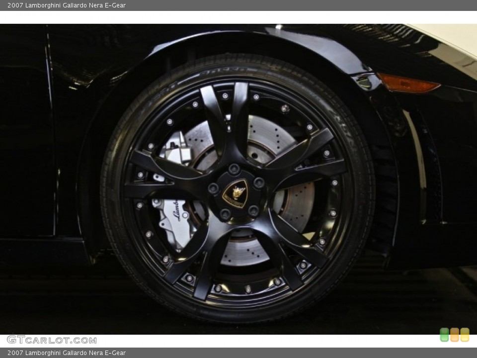 2007 Lamborghini Gallardo Nera E-Gear Wheel and Tire Photo #73367969