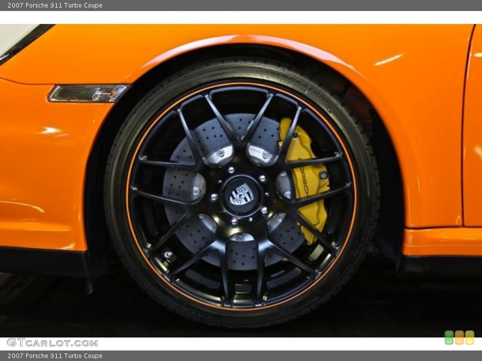 2007 Porsche 911 Turbo Coupe Wheel and Tire Photo #73370123