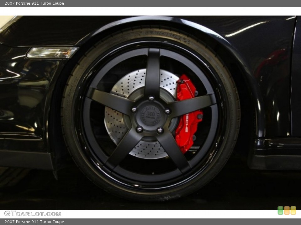 2007 Porsche 911 Turbo Coupe Wheel and Tire Photo #73370807