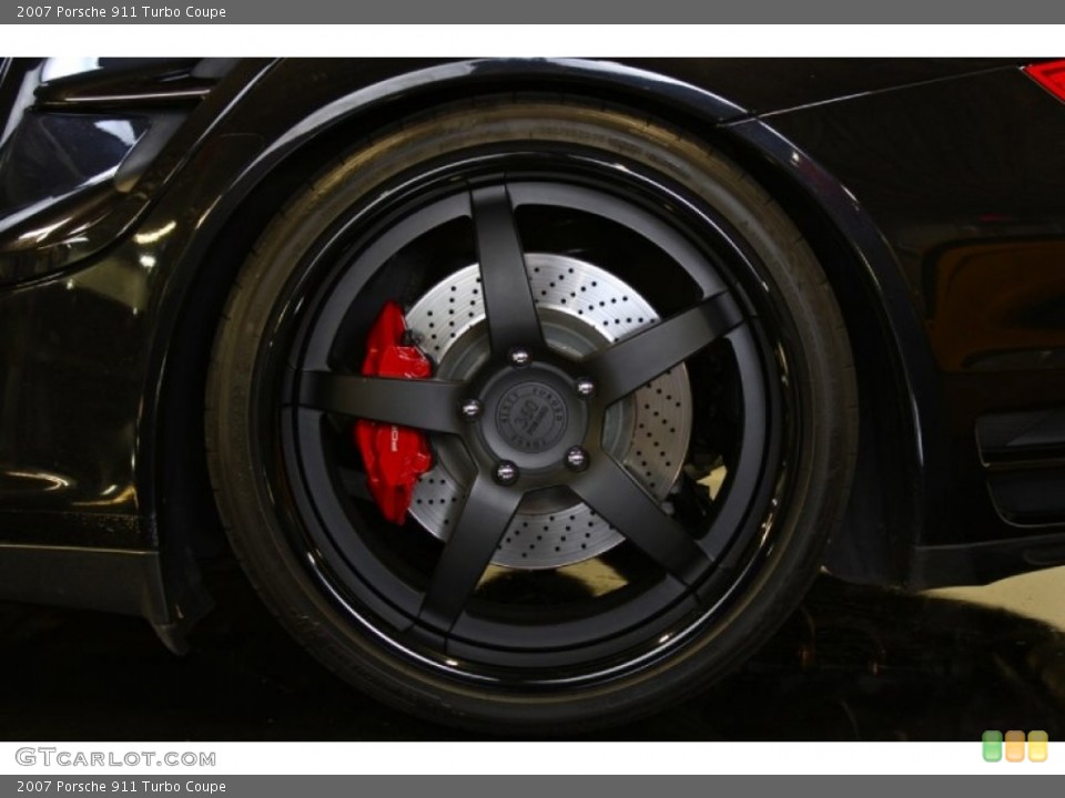 2007 Porsche 911 Turbo Coupe Wheel and Tire Photo #73370828